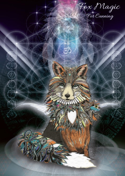 Fox Magic Card for Cunning | Karin Roberts Cards | Wiccan Center