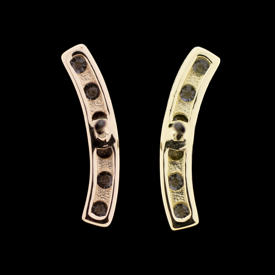 Royale - 14kt Gold Threadless Gem Arch | Body Jewelry | Wiccan Center