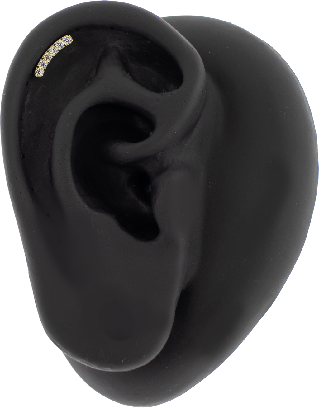 Royale - 14kt Gold Threadless Gem Arch | Body Jewelry | Wiccan Center