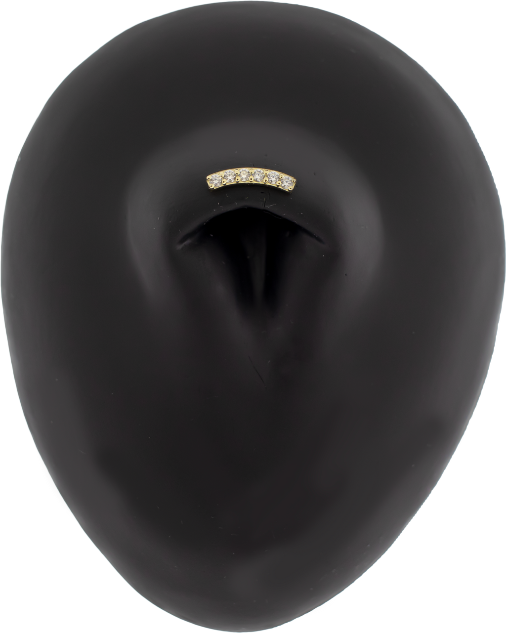 Royale - 14kt Gold Threadless Gem Arch | Body Jewelry | Wiccan Center