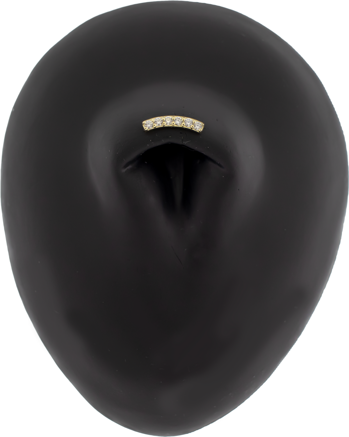Royale - 14kt Gold Threadless Gem Arch | Body Jewelry | Wiccan Center