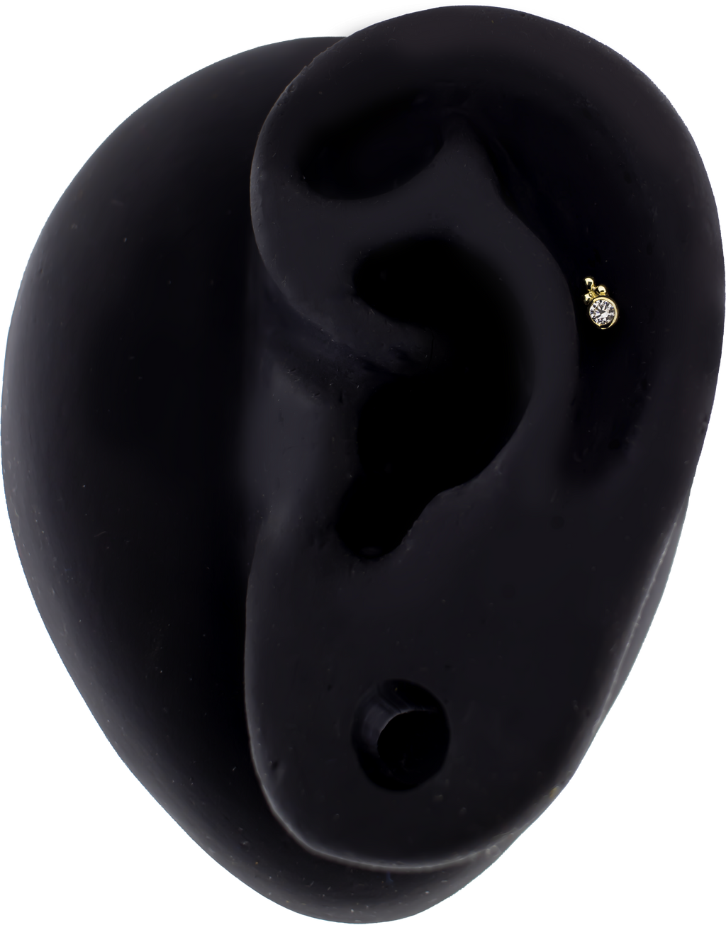Edie - 14KT Gold Threadless End | Threadless End | Wiccan Center