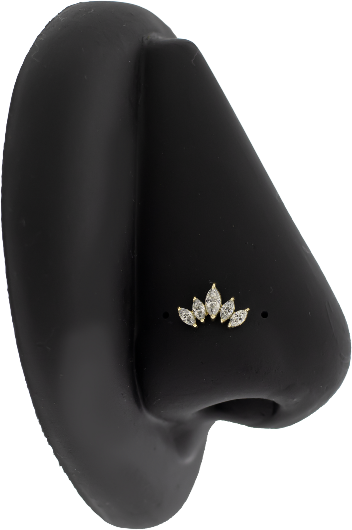 Zephara - 14Kt Gold Threadless End | Body Jewelry | Wiccan Center