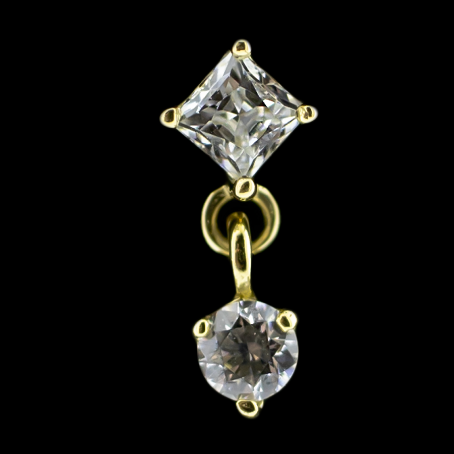 Auriflow - 14KT Gold Threadless End | Threadless End | Wiccan Center