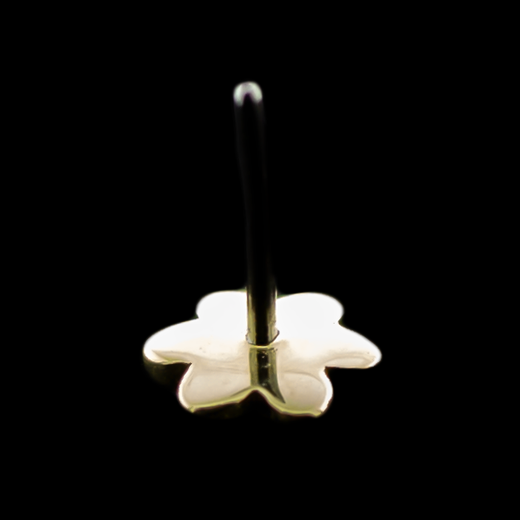 FloraLuxe 14K Gold Flower Threadless End | Threadless End | Wiccan Center