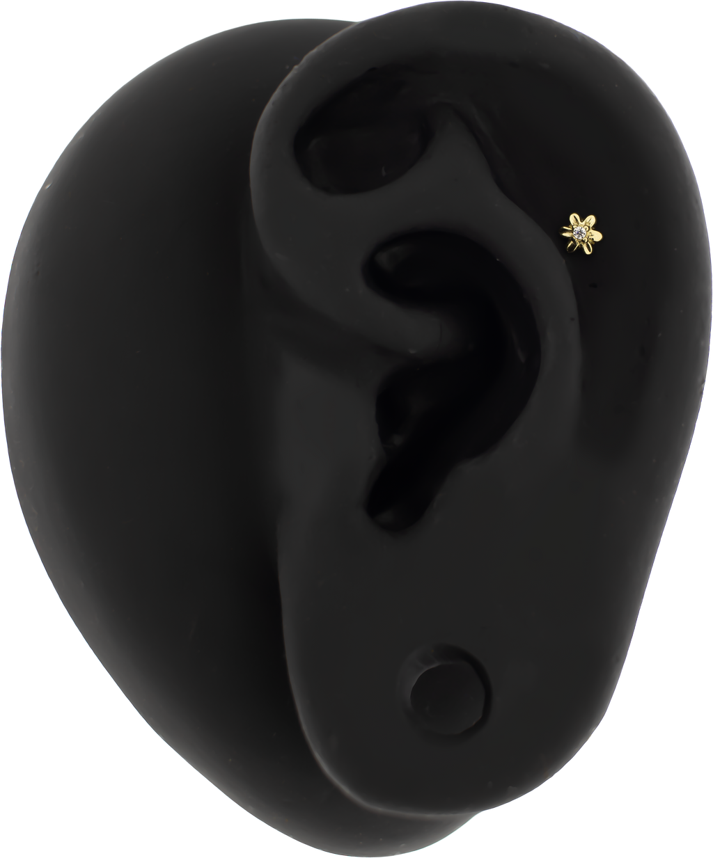 FloraLuxe 14K Gold Flower Threadless End | Threadless End | Wiccan Center