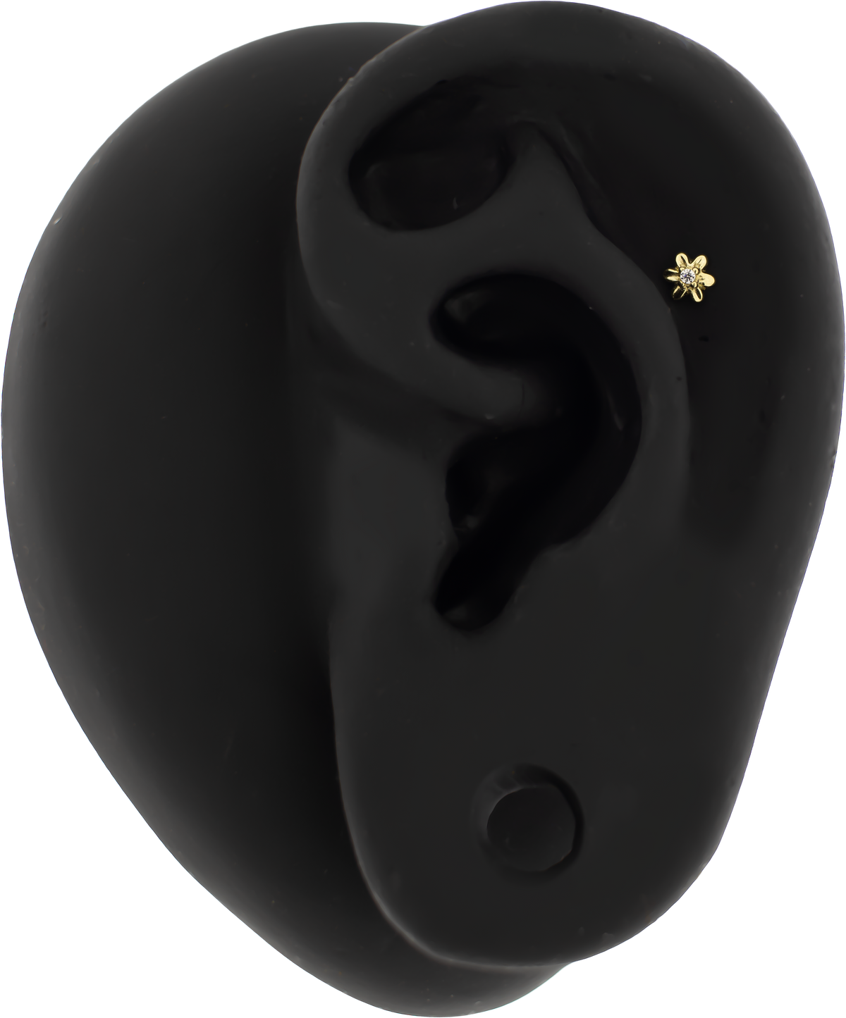 FloraLuxe 14K Gold Flower Threadless End | Threadless End | Wiccan Center