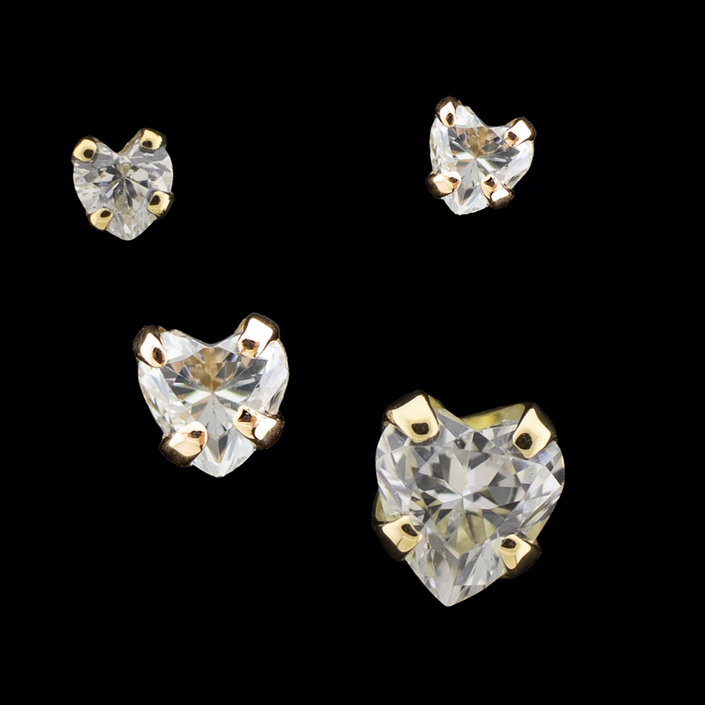 Divessa - 14KT Gold Threadless End | Body Jewelry | Wiccan Center