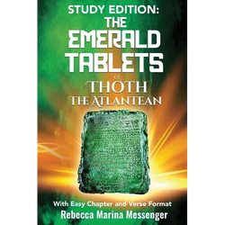 Study Edition The Emerald Tablets of Thoth The Atlantean - Paperback | Books | Wiccan Center