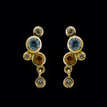Nevaeh- Dangle - 18KT Gold Threadless End - Khrysos Piercing Jewelry | Body Jewelry | Wiccan Center