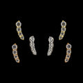 Bailey - 18KT Solid Gold Threadless End | Threadless End | Wiccan Center