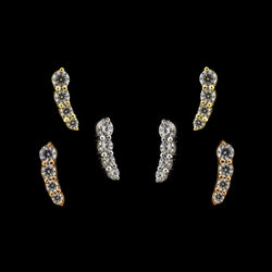 Bailey - 18KT Solid Gold Threadless End | Threadless End | Wiccan Center