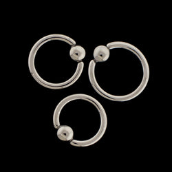 12G Captive Bead Rings | CAPTIVE BEAD RING | Wiccan Center