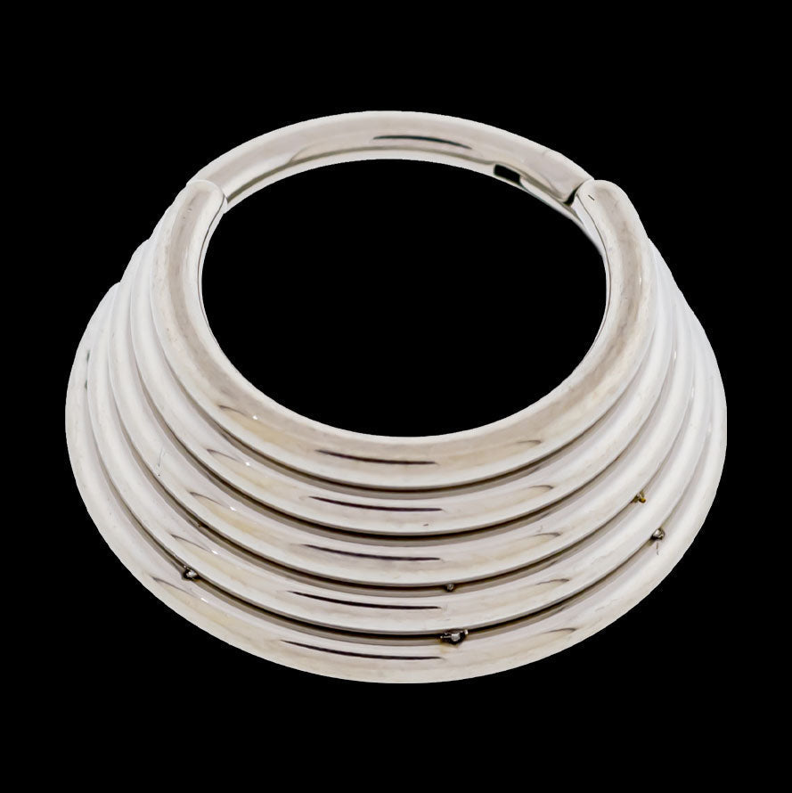 Array - Titanium Hinged Ring | Hinged Segment Ring | Wiccan Center