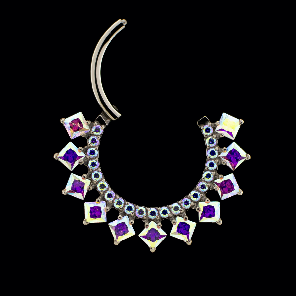 Sienna- Titanium Hinged Ring | Body Jewelry | Wiccan Center