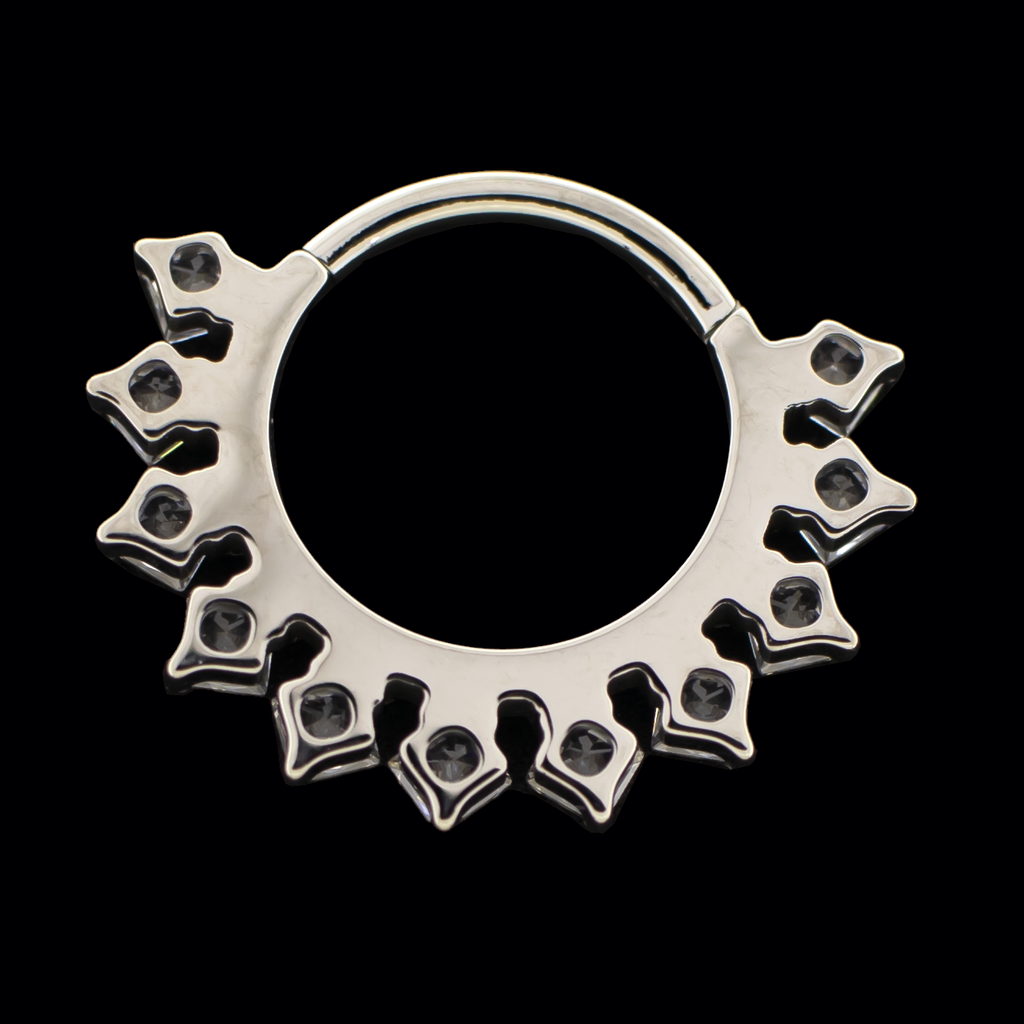 Sienna- Titanium Hinged Ring | Body Jewelry | Wiccan Center