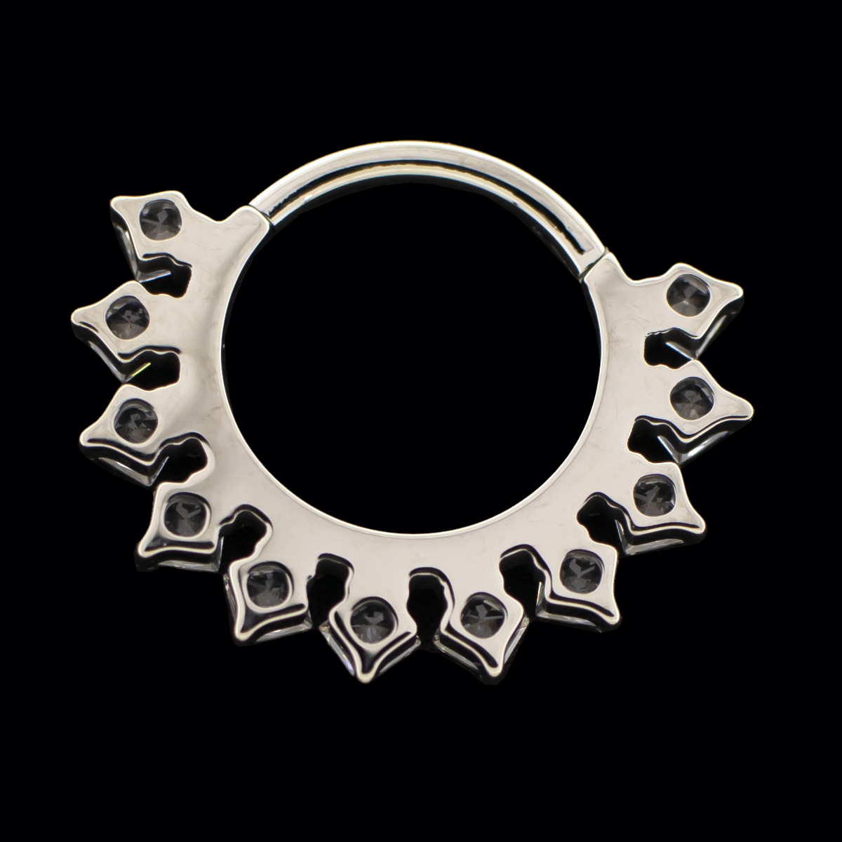 Sienna- Titanium Hinged Ring | Body Jewelry | Wiccan Center
