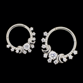 Solis- Titanium Hinged Ring | Body Jewelry | Wiccan Center
