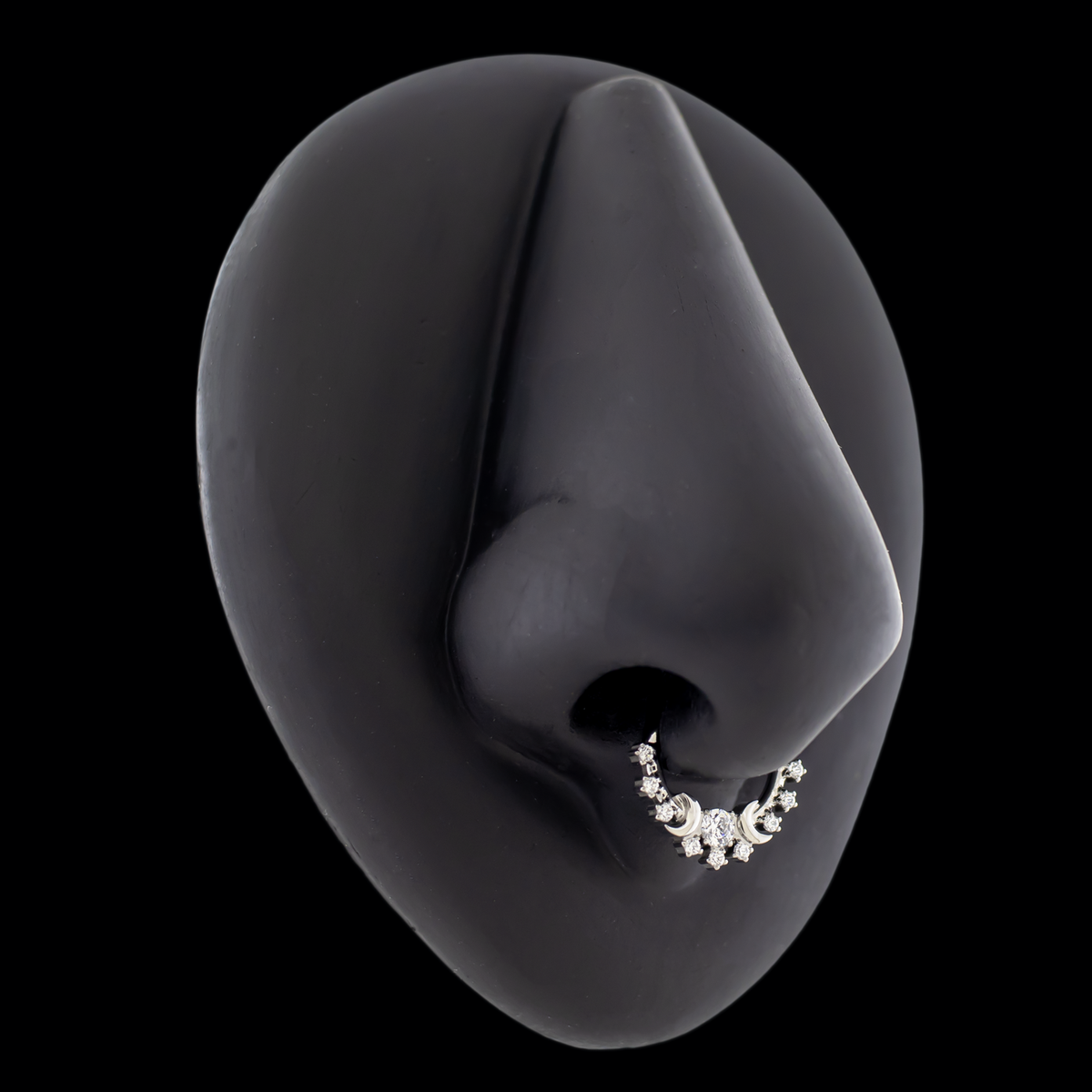 Solis- Titanium Hinged Ring | Body Jewelry | Wiccan Center