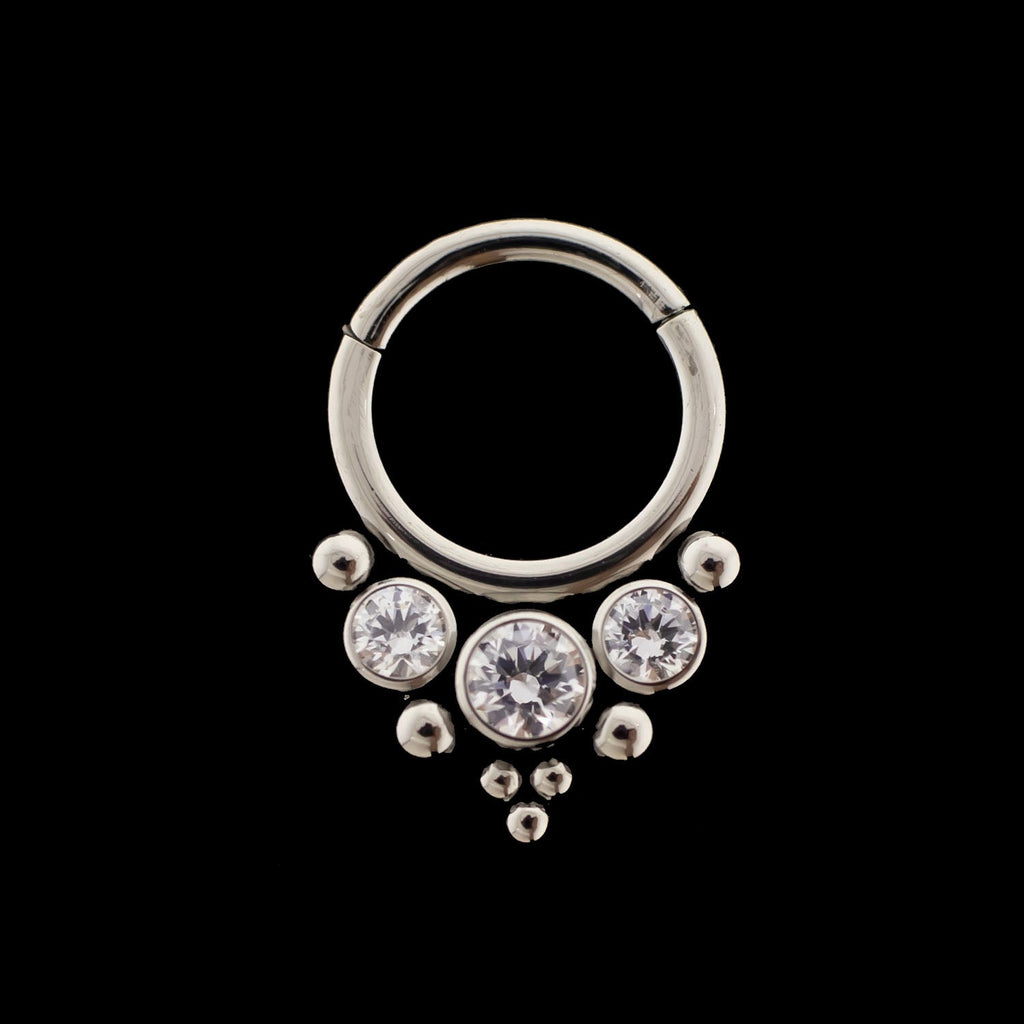 Claire - Hinged Segment Ring | Body Jewelry | Wiccan Center