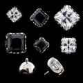 Axel - 14G Square Prong Set Low Profile End | Body Jewelry | Wiccan Center