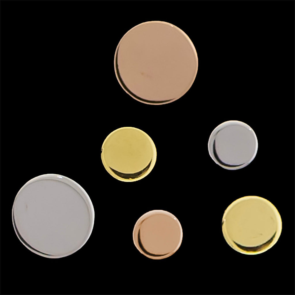 Gwen - 18KT Gold Threadless End | Threadless End | Wiccan Center