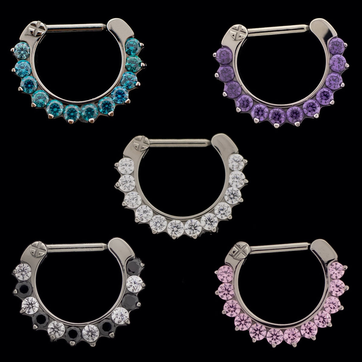 Urla - Titanium Septum Clicker | Body Jewelry | Wiccan Center