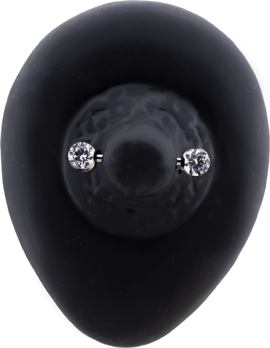 Keon- Round Front Facing Prong Set Low Profile End | Body Jewelry | Wiccan Center