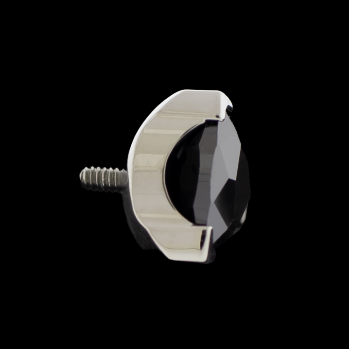Cairo - 16G Trillion Prong Set Low Profile End | Body Jewelry | Wiccan Center