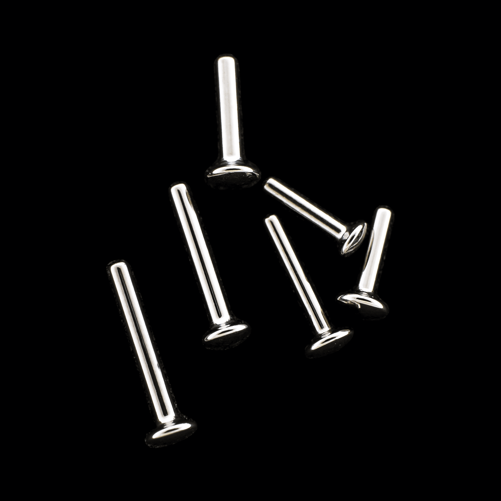 Titanium Threadless Labret Post- 3mm back | Threadless Post | Wiccan Center