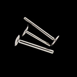 Titanium Threadless Labret Post- 5mm back | | Wiccan Center