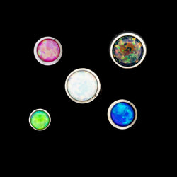 Marlowe - 16G/18G Threaded Opal | Body Jewelry | Wiccan Center