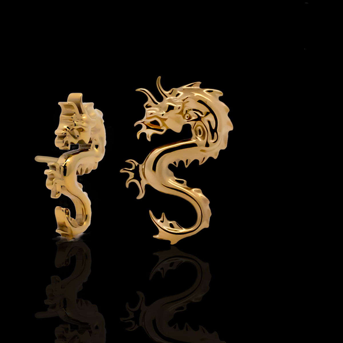 Titanium Threadless Dragon End | Body Jewelry | Wiccan Center