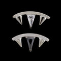 Noir - Titanium Threadless End | Body Jewelry | Wiccan Center