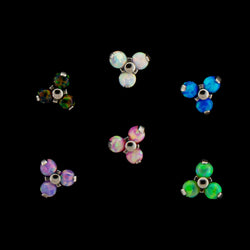 16G/18G Trinity - Opal Internally Threaded | | Wiccan Center