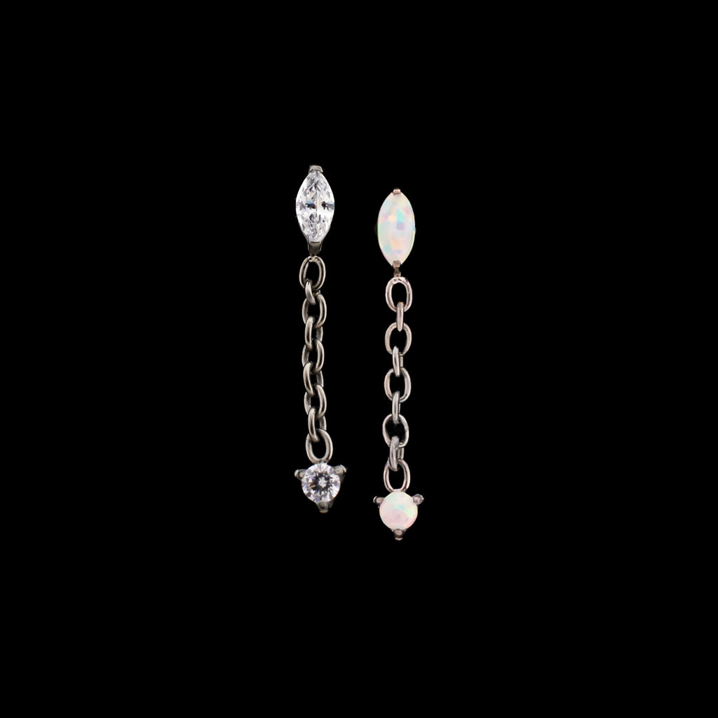 Tsia - Threadless Titanium End | Body Jewelry | Wiccan Center