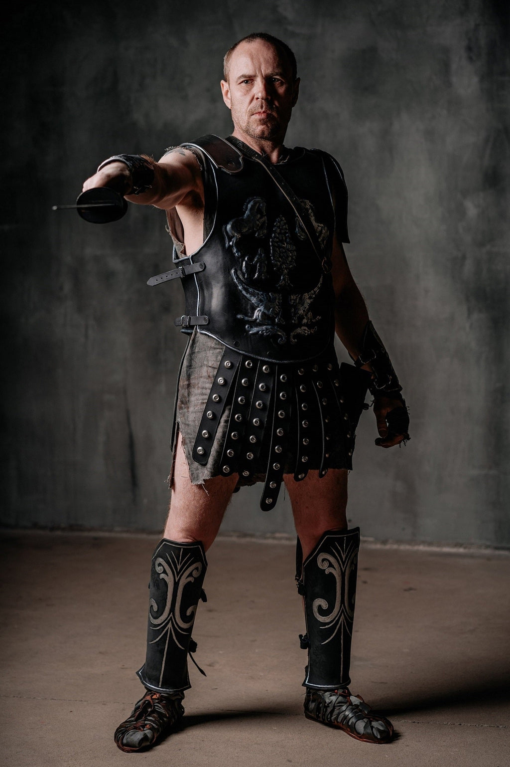 Leather gladiator sandals | Sandals | Wiccan Center