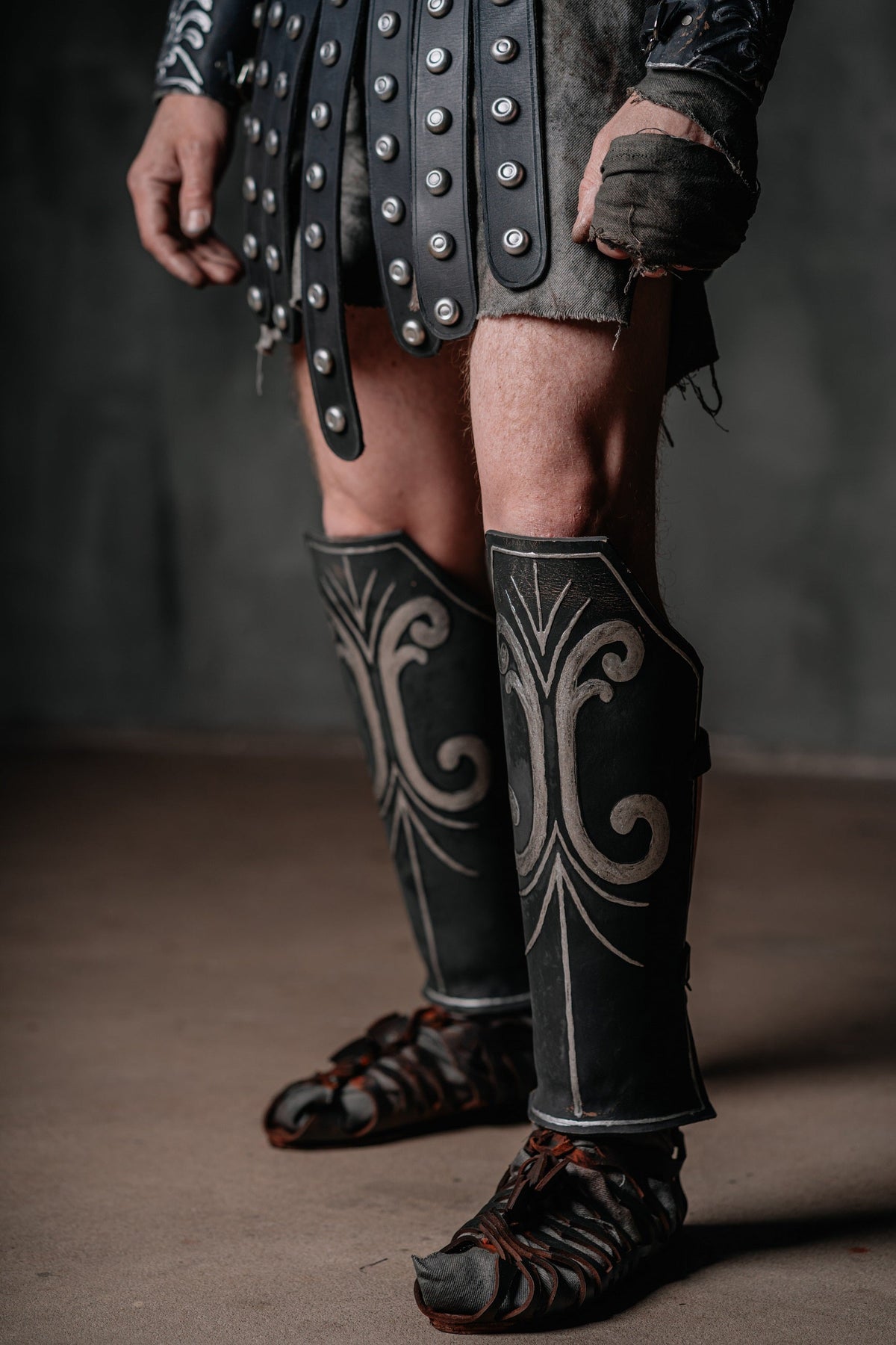 Leather gladiator sandals | Sandals | Wiccan Center