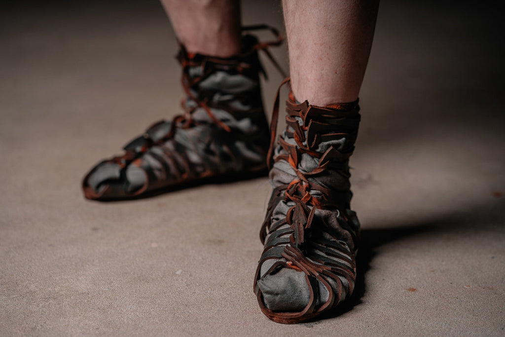 Leather gladiator sandals | Sandals | Wiccan Center