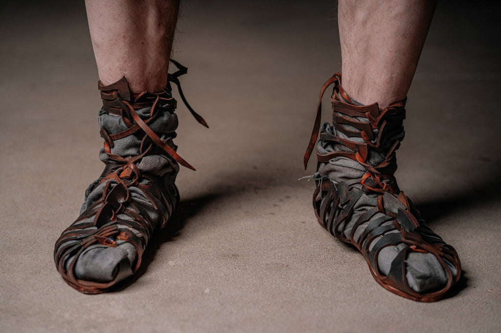 Leather gladiator sandals | Sandals | Wiccan Center