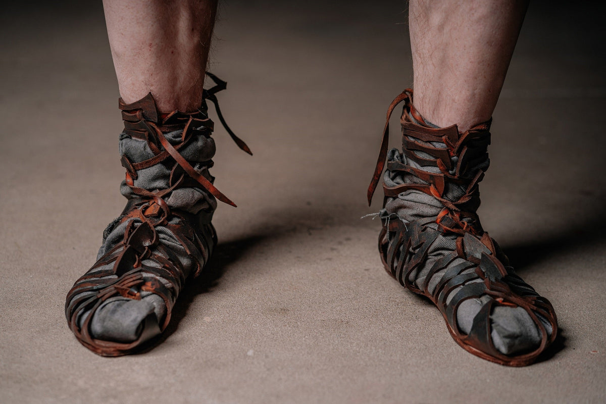 Leather gladiator sandals | Sandals | Wiccan Center