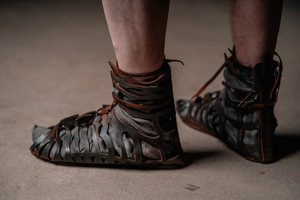 Leather gladiator sandals | Sandals | Wiccan Center