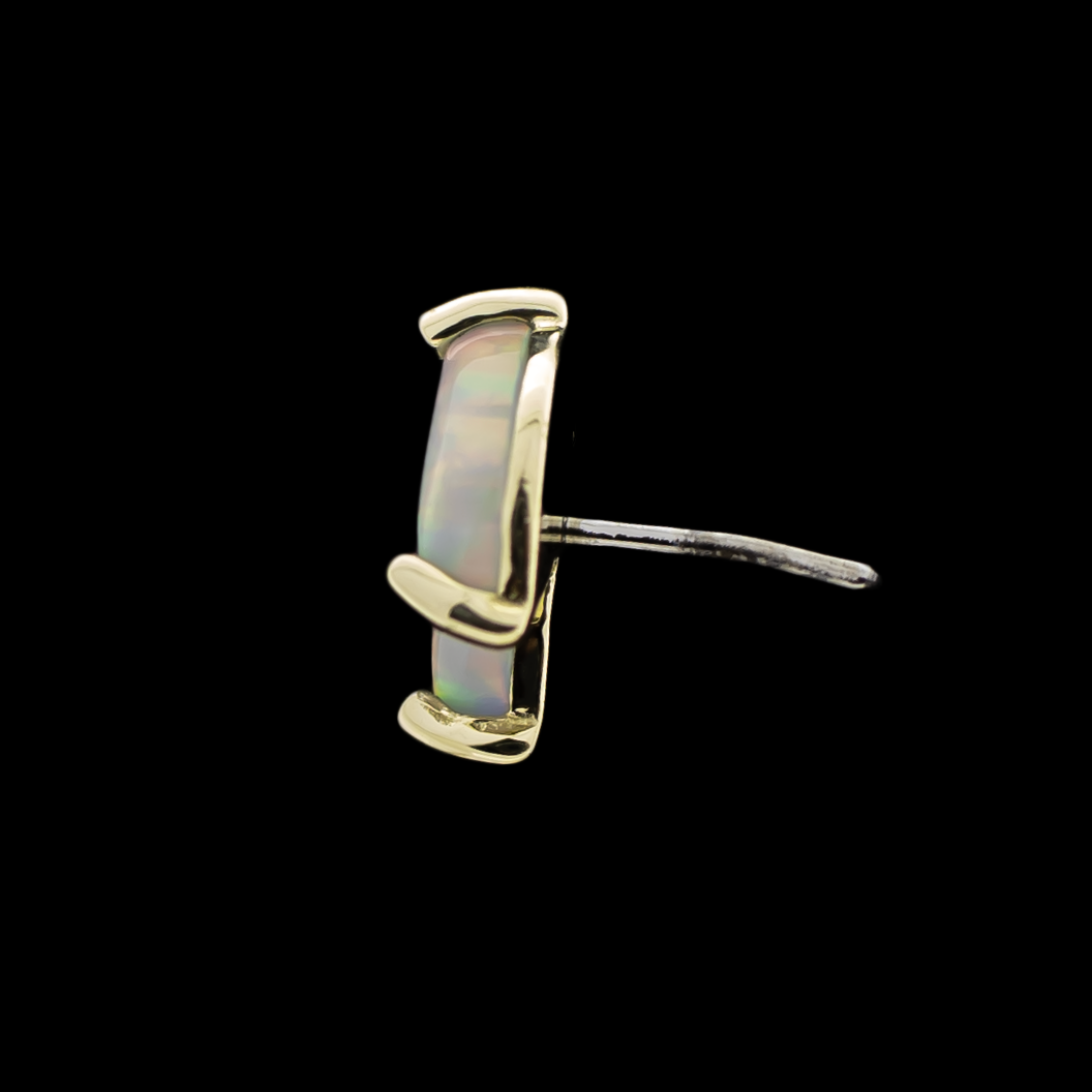 Zafira - 14KT Gold Threadless End | Body Jewelry | Wiccan Center