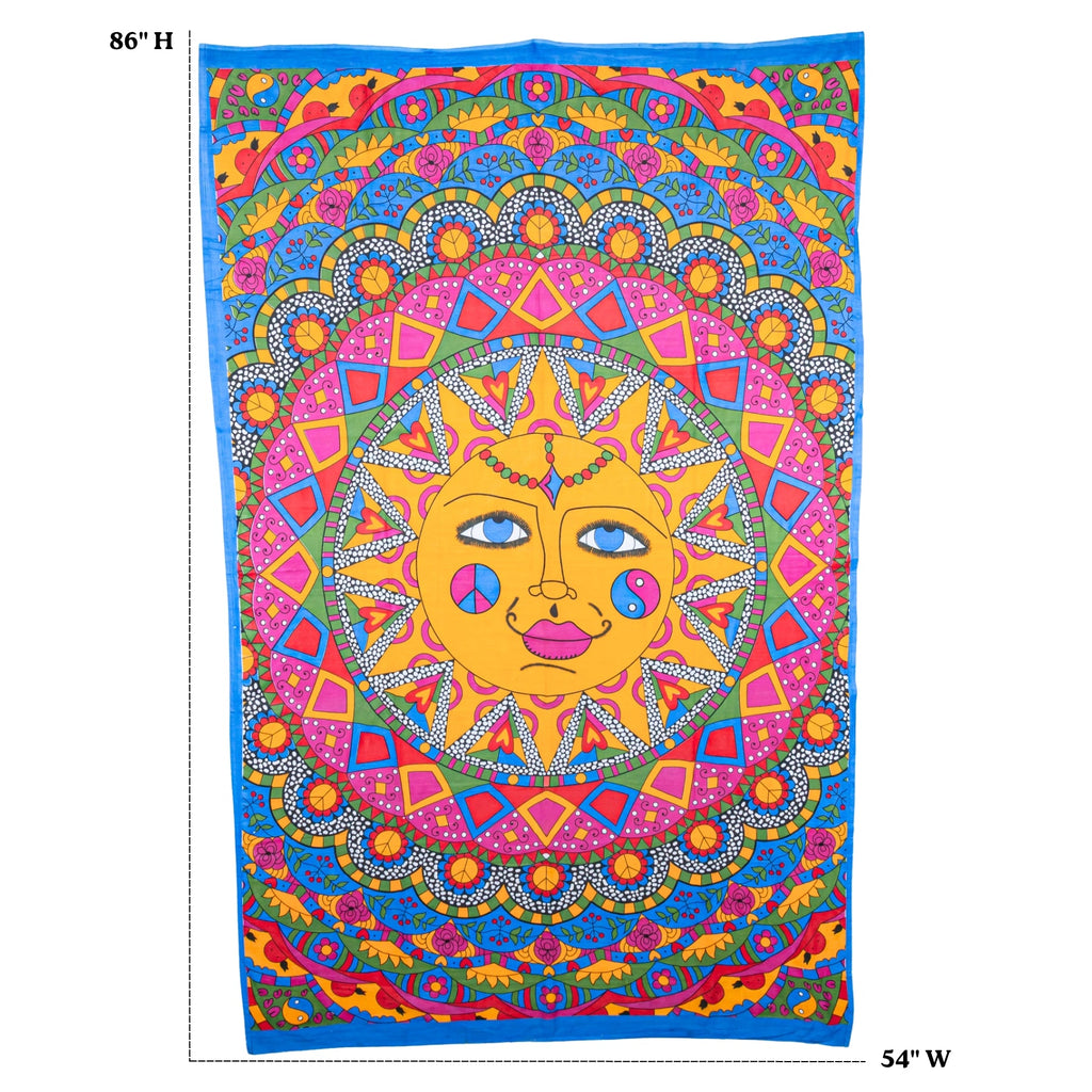 Kaleidoscope Sun Tapestry | | Wiccan Center