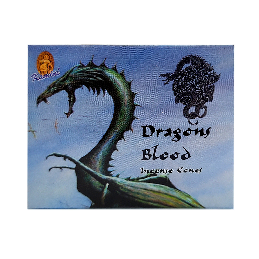 Kamini Dragons Blood Incense Cones | Incense | Wiccan Center
