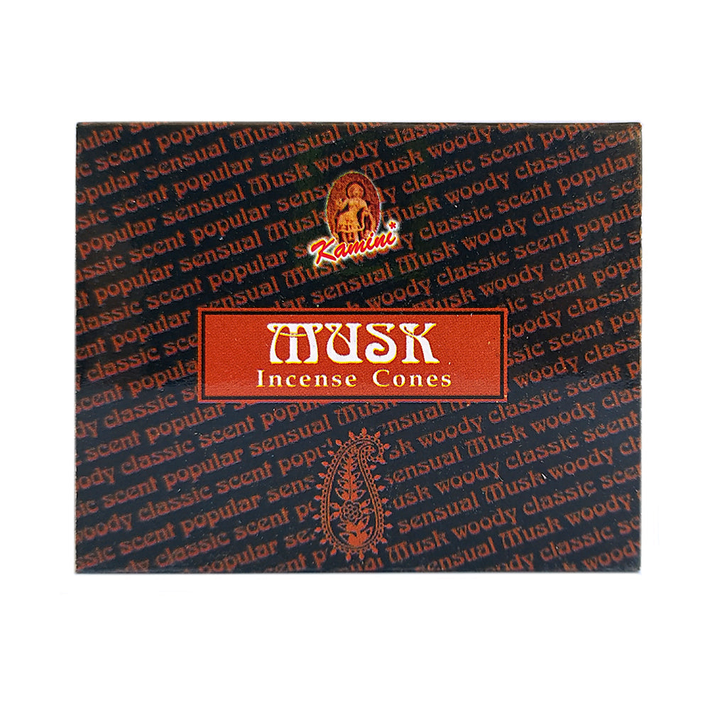 Kamini Musk Incense Cones | Incense | Wiccan Center