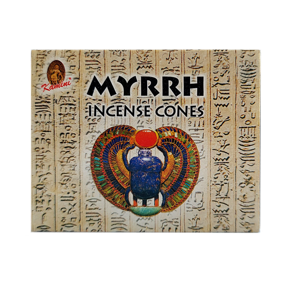 Kamini Myrrh Incense Cones | Incense | Wiccan Center