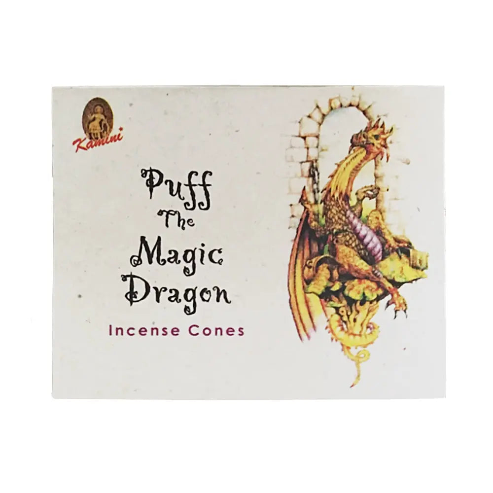 Kamini Puff The Magic Dragon Incense Cones | Incense | Wiccan Center