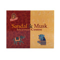Kamini Sandal & Musk Incense Cones | Incense | Wiccan Center
