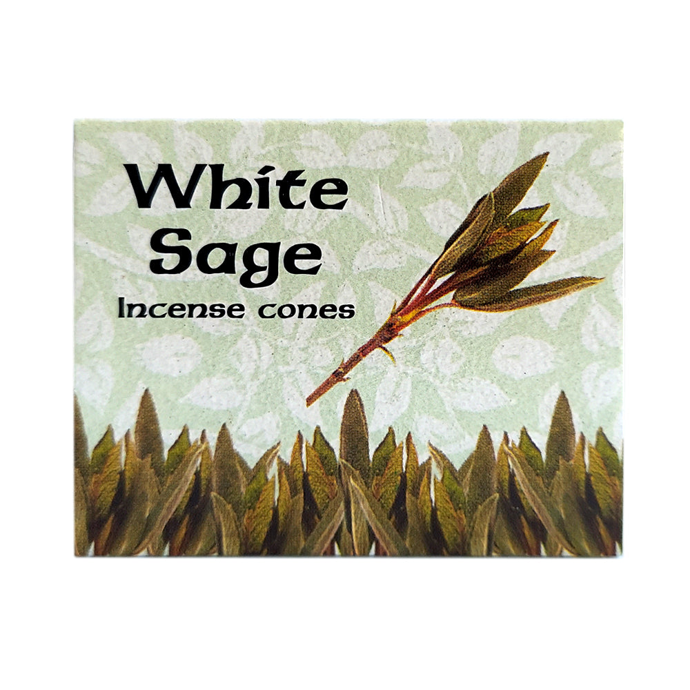 Kamini White Sage Incense Cones | Incense | Wiccan Center